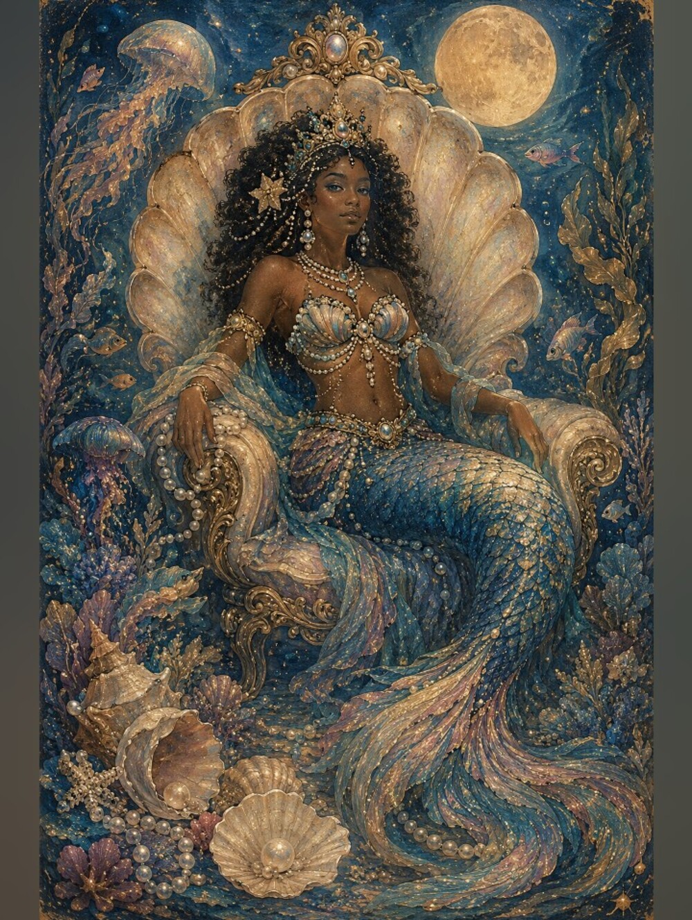 Beautiful Mermaid Prints